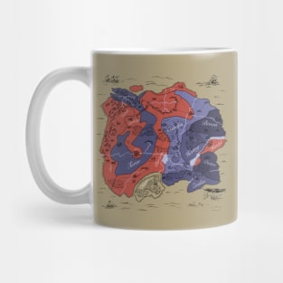 Map of Medra Mug